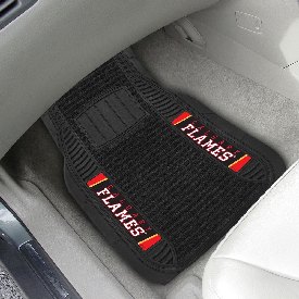 Calgary Flames 2 Piece Deluxe Car Mat Set, 17002