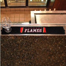 Calgary Flames Bar Drink Mat - 3.25in. x 24in., 17004