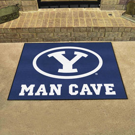 BYU Cougars Man Cave All-Star Rug - 34 in. x 42.5 in., 17254
