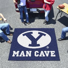 BYU Cougars Man Cave Tailgater Rug - 5ft. x 6ft., 17255