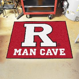 Rutgers Scarlett Knights Man Cave All-Star Rug - 34 in. x 42.5 in., 17270