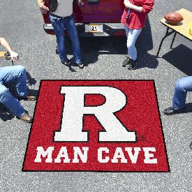 Rutgers Scarlett Knights Man Cave Tailgater Rug - 5ft. x 6ft., 17271