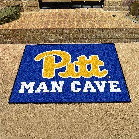 Pitt Panthers Man Cave All-Star Rug - 34 in. x 42.5 in., 17314