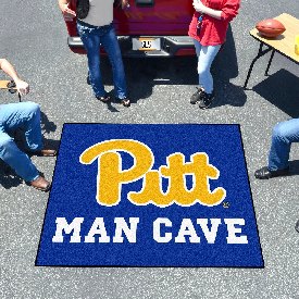 Pitt Panthers Man Cave Tailgater Rug - 5ft. x 6ft., 17315