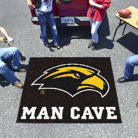 Southern Miss Golden Eagles Man Cave Tailgater Rug - 5ft. x 6ft., 17323