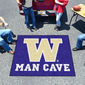 Washington Huskies Man Cave Tailgater Rug - 5ft. x 6ft., 17331