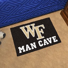 Wake Forest Man Cave Starter Rug 19"x30", 17349