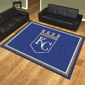Kansas City Royals 8ft. x 10 ft. Plush Area Rug, 17422