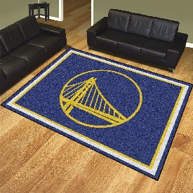 Golden State Warriors 8ft. x 10 ft. Plush Area Rug, 17451