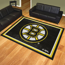 Boston Bruins Bruins 8ft. x 10 ft. Plush Area Rug, 17503