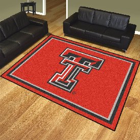 Texas Tech Red Raiders 8ft. x 10 ft. Plush Area Rug, 17542