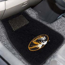 Missouri Tigers Embroidered Car Mat Set - 2 Pieces, 17605