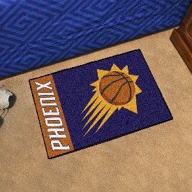 Phoenix Suns Starter Mat Accent Rug - 19in. x 30in. - Sun Basketball Primary Logo - Orange - Starter Mat - Uniform, 17926