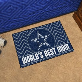 Dallas Cowboys World's Best Mom Starter Mat Accent Rug - 19in. x 30in., 18024