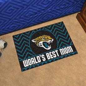 Jacksonville Jaguars World's Best Mom Starter Mat Accent Rug - 19in. x 30in., 18030