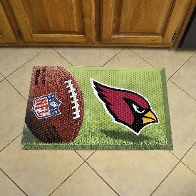 Arizona Cardinals Scraper Mat 19"x30", 18098-GR Arizona Cardinals Scraper Mat 19"x30", 18098-GR