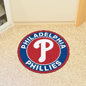 Philadelphia Phillies Roundel Rug - 27in. Diameter - P Cap Logo, 18146