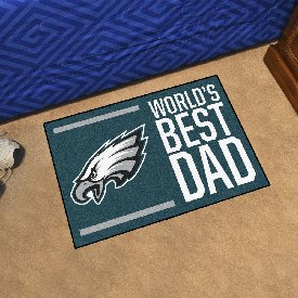 NFL - New York Giants Starter Mat - World's Best Dad 19"x30", 18180