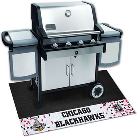 Chicago Blackhawks 2015 NHL Stanley Cup Champions Vinyl Grill Mat - 26in. x 42in., 18259