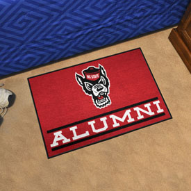 NC State Wolfpack Starter Mat Accent Rug - 19in. x 30in. Alumni Starter Mat, 18360
