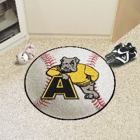 Adrian College Bulldogs Baseball Rug - 27in. Diameter, 18372