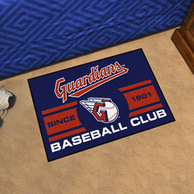Cleveland Guardians Starter Mat Accent Rug - 19in. x 30in., Uniform Design, 18466