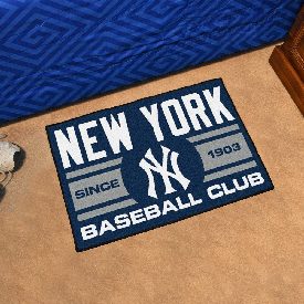 New York Yankees Starter Mat Accent Rug - 19in. x 30in., Uniform Design, 18477