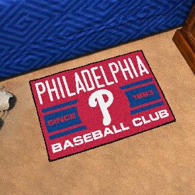 Philadelphia Phillies Baseball Club Starter Rug 19"x30", 18479