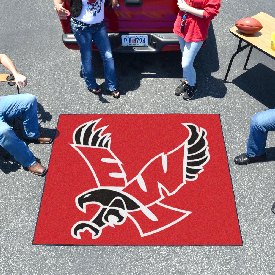 Eastern Washington Eagles Tailgater Rug - 5ft. x 6ft., Red, 18493