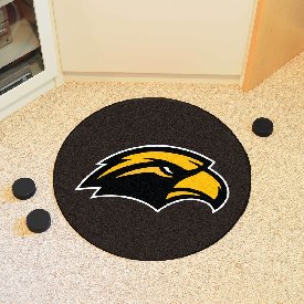 Southern Miss Golden Eagles Hockey Puck Rug - 27in. Diameter, 18591