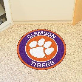 Clemson Tigers Roundel Rug - 27in. Diameter, 18603