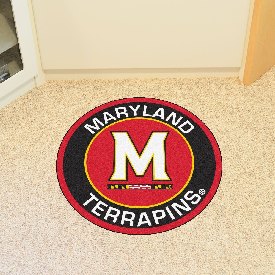 Maryland Terrapins Roundel Rug - 27in. Diameter, 18617