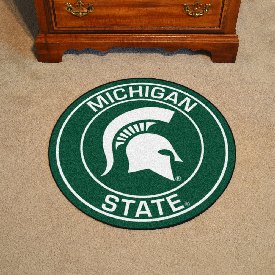 Michigan State Spartans Roundel Rug - 27in. Diameter, 18620