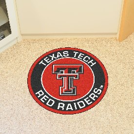 Texas Tech Red Raiders Roundel Rug - 27in. Diameter, 18644