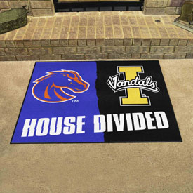House Divided - Boise State / Idaho House Divided House Divided Rug - 34 in. x 42.5 in., 18675