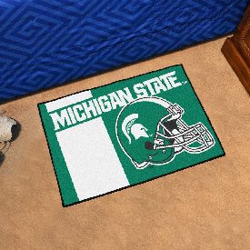 Michigan State Uniform Inspired Starter Rug 19"x30", 18758