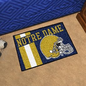 Notre Dame Uniform Inspired Starter Rug 19"x30", 18767