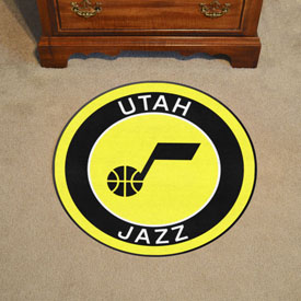 Utah Jazz Roundel Rug - 27in. Diameter, 18854