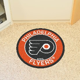 Philadelphia Flyers Roundel Rug - 27in. Diameter, 18882