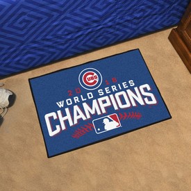 Chicago Cubs 2016 MLB World Series Champions Starter Mat Accent Rug - 19in. x 30in., 18917