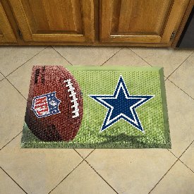 Dallas Cowboys Scraper Mat 19"x30", 18952-GR Dallas Cowboys Scraper Mat 19"x30", 18952-GR