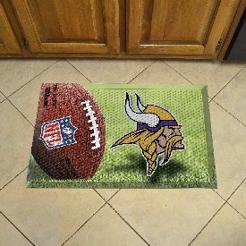 Minnesota Vikings Scraper Mat 19"x30", 18970-GR Minnesota Vikings Scraper Mat 19"x30", 18970-GR