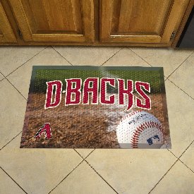 Arizona Diamondbacks Scraper Mat 19"x30", 19004-GR Arizona Diamondbacks Scraper Mat 19"x30", 19004-GR