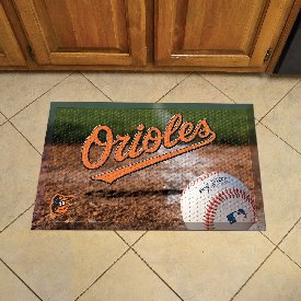 Baltimore Orioles Scraper Mat 19"x30", 19008-GR Baltimore Orioles Scraper Mat 19"x30", 19008-GR