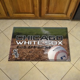 Chicago White Sox Scraper Mat 19"x30", 19014-GR Chicago White Sox Scraper Mat 19"x30", 19014-GR