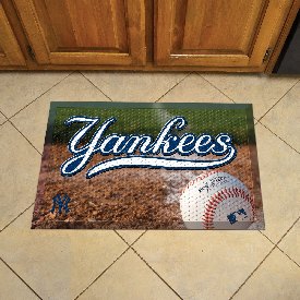 New York Yankees Scraper Mat 19"x30", 19040-GR New York Yankees Scraper Mat 19"x30", 19040-GR