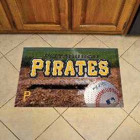 Pittsburgh Pirates Scraper Mat 19"x30", 19046-GR Pittsburgh Pirates Scraper Mat 19"x30", 19046-GR