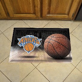 New York Knicks Rubber Scraper Door Mat, 19102
