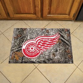 Detroit Red Wings Scraper Mat 19"x30", 19142-GR Detroit Red Wings Scraper Mat 19"x30", 19142-GR