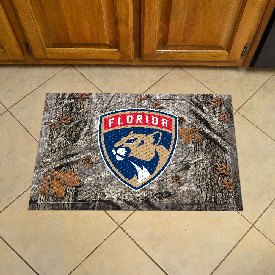 Florida Panthers Scraper Mat 19"x30", 19146-GR Florida Panthers Scraper Mat 19"x30", 19146-GR